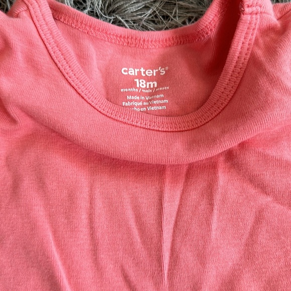 Baby Girls Carter's 2 Pc Striped Skirtall & T-shirt Set - Picture 6 of 6